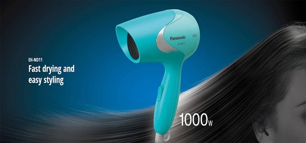 Panasonic EH-ND11 Compact Dry Care Hair Dryer for Women