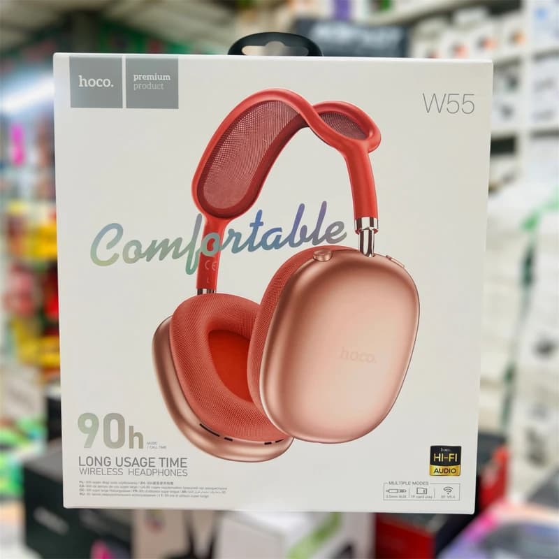 Hoco W55 Wireless Bluetooth Headphones